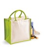 WESTFORDMILL Printers'' midi jute bag Tote Bag personalisierbar