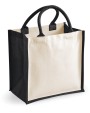 WESTFORDMILL Printers'' midi jute bag Tote Bag personalisierbar