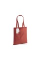 WESTFORDMILL Sac coton bio Earthaware® orange rust personnalisable