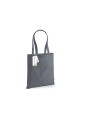 WESTFORDMILL Sac coton bio Earthaware® gris graphite personnalisable