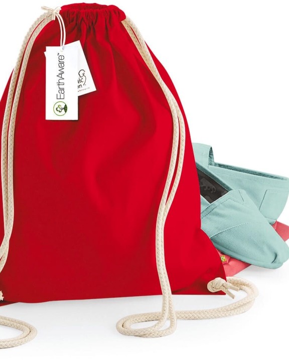 WESTFORDMILL EarthAware® Organic Gymsac Tasche personalisierbar