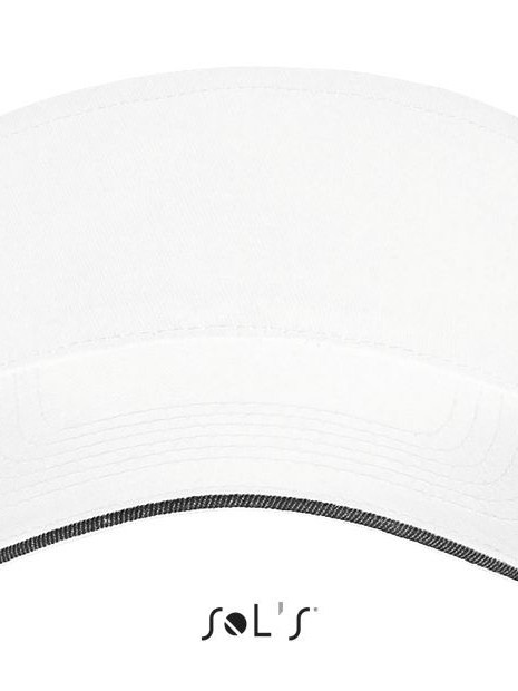 Casquettes à personnaliser SOL'S Ace blanc/noir