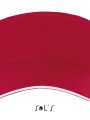 Casquettes à personnaliser SOL'S Ace rouge/blanc