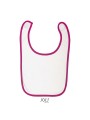 SOL'S Babib blanc/fuchsia personnalisable