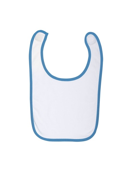 SOL'S Babib blanc/aqua personnalisable
