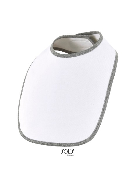 SOL'S Babib blanc/gris chine personnalisable
