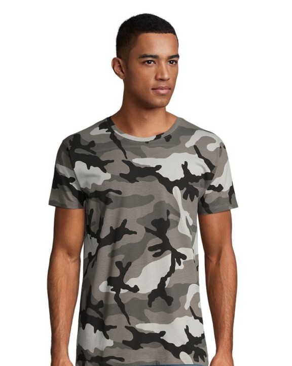 T-shirt SOL'S Camo Men voor bedrukking &amp; borduring