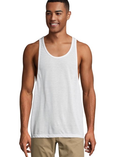 T-Shirts à personnaliser SOL'S Jamaïca blanc