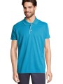 Polos à personnaliser SOL'S Performer Men aqua