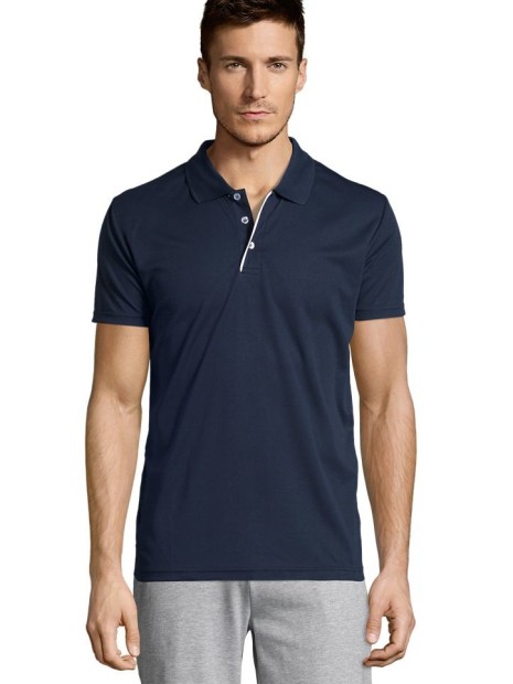 Polos à personnaliser SOL'S Performer Men french marine