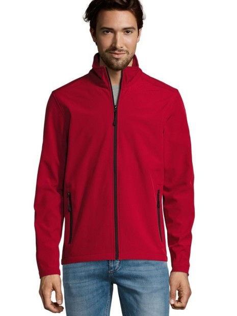 Softshells à personnaliser SOL'S Race Men rouge piment