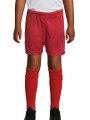 Bermudas & Shorts à personnaliser SOL'S San Siro Kids 2 rouge