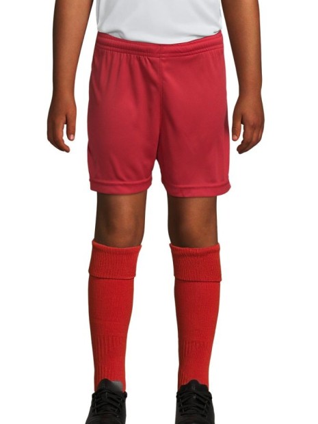 Bermudas & Shorts à personnaliser SOL'S San Siro Kids 2 rouge