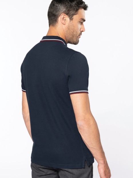 Polos à personnaliser KARIBAN Polo maille piquée manches courtes homme 