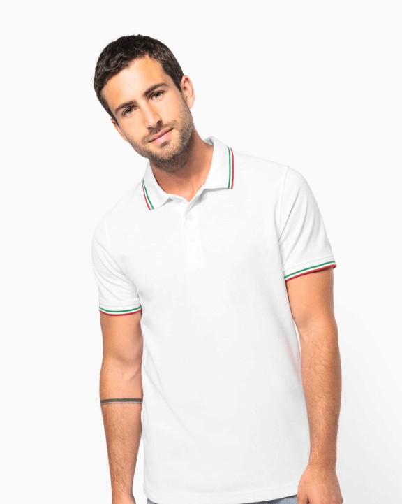 Polo personnalisable KARIBAN Polo maille piquée manches courtes homme