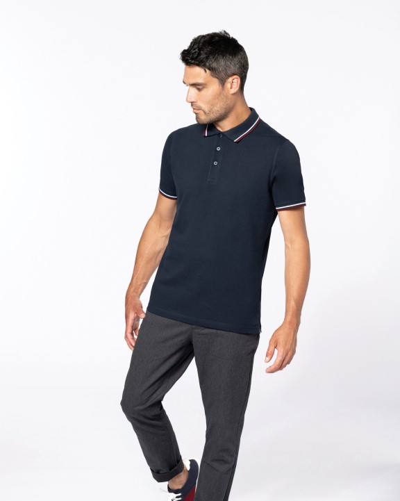 Polo personnalisable KARIBAN Polo maille piquée manches courtes homme