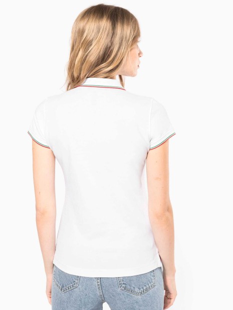 Polos à personnaliser KARIBAN Polo manches courtes femme 