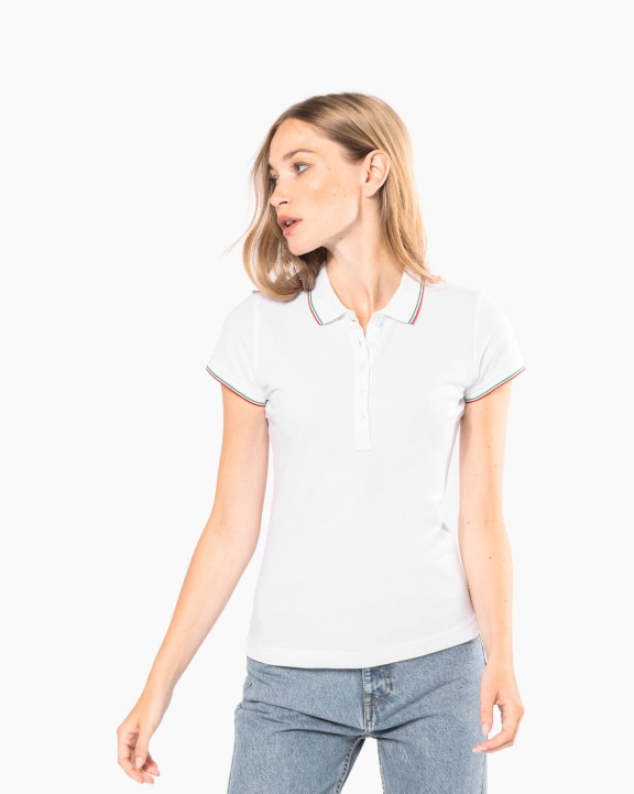 Poloshirt KARIBAN Damespolo korte mouwen voor bedrukking &amp; borduring
