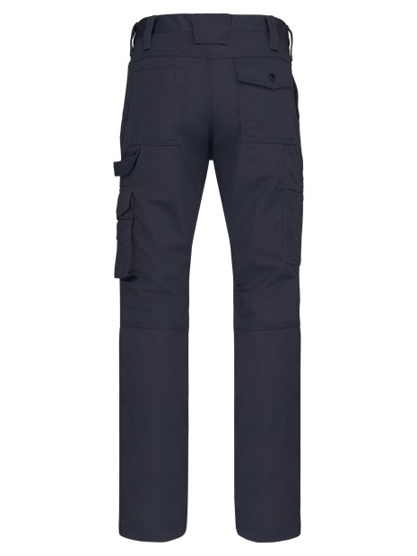 WK. DESIGNED TO WORK Pantalon de travail multipoches homme bleu marine personnalisable