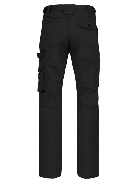 WK. DESIGNED TO WORK Pantalon de travail multipoches homme noir personnalisable
