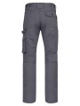 WK. DESIGNED TO WORK Pantalon de travail multipoches homme gris convoi personnalisable