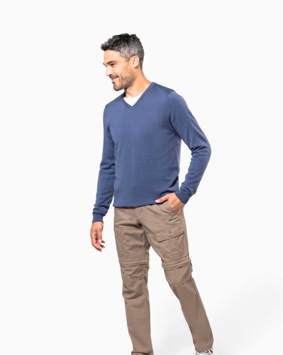 Pantalon personnalisable KARIBAN Pantalon 2 en 1 multipoches homme