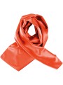 KARIBAN Foulard satiné orange personnalisable