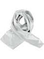 KARIBAN Foulard satiné argent personnalisable