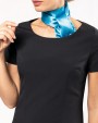 KARIBAN Satin HALSTUCH Bandana, Schal, Krawatte personalisierbar