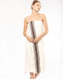 KARIBAN Saunatuch Fouta-Stil Bad Artikel personalisierbar