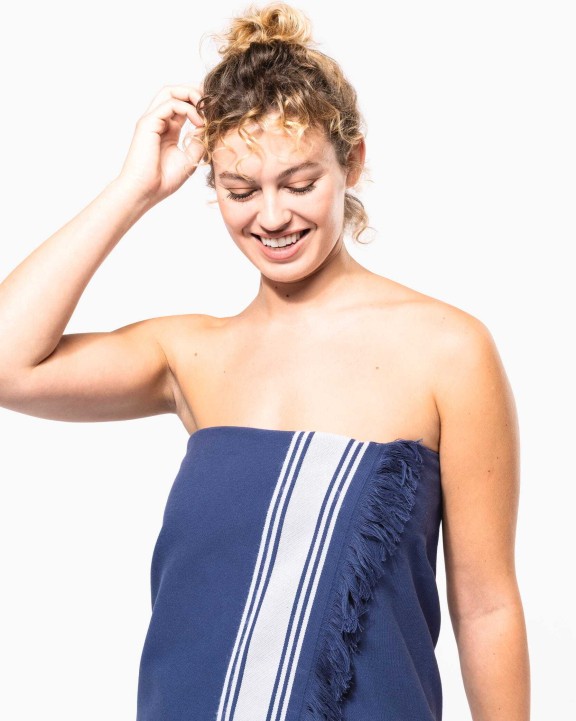 Produit éponge personnalisable KARIBAN Serviette fouta
