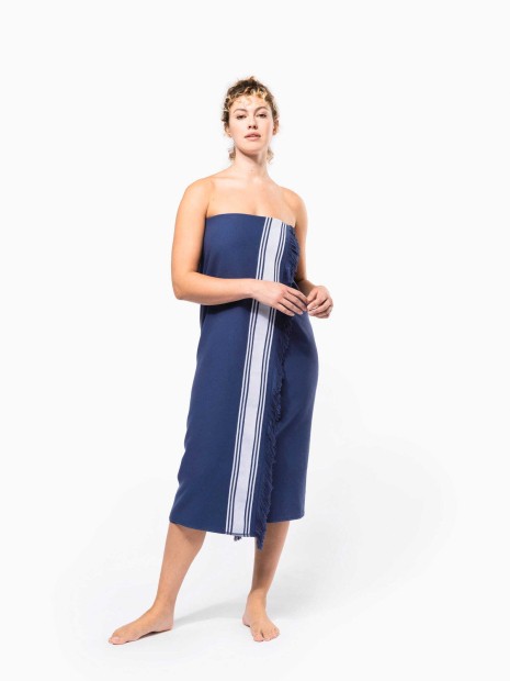 Produits éponges à personnaliser KARIBAN Serviette fouta 