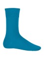 KARIBAN Chaussettes de ville coton bleu tropical personnalisable