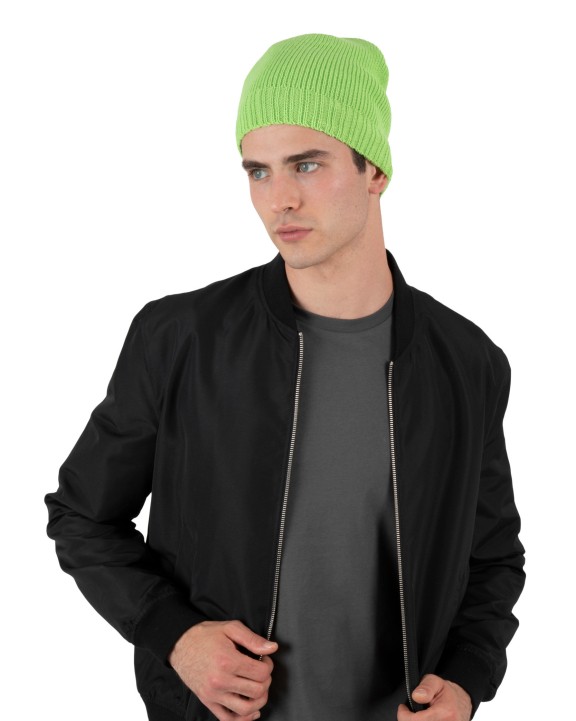 Bonnet, Écharpe & Gant personnalisable K-UP Bonnet bordure côtelée
