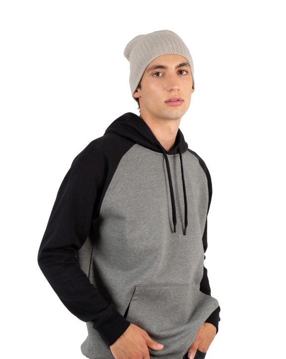 Bonnet, Écharpe & Gant personnalisable K-UP Bonnet tricot côtelé