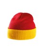 Bonnets personnalisable K-UP Bonnet bicolore avec revers