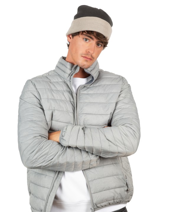 Bonnet, Écharpe & Gant personnalisable K-UP Bonnet bicolore avec revers
