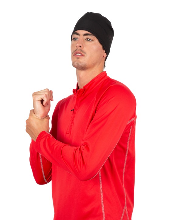 K-UP Atmungsaktive Sportmütze Mütze, Schal & Handschuh personalisierbar
