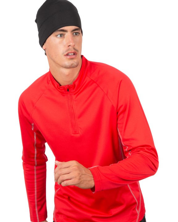 K-UP Atmungsaktive Sportmütze Mütze, Schal & Handschuh personalisierbar