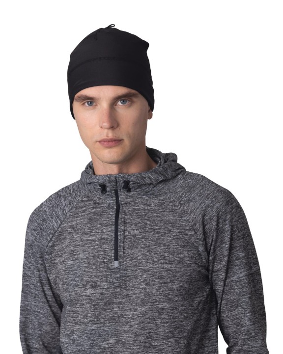 K-UP Atmungsaktive Sportmütze Mütze, Schal & Handschuh personalisierbar