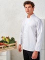 Vestes à personnaliser PREMIER Veste de cuisine manches longues à boutons pression 