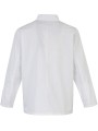 PREMIER Veste de cuisine manches longues à boutons pression blanc personnalisable