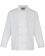 Veste personnalisable PREMIER Veste de cuisine manches longues à boutons pression