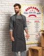 PREMIER Striped Bib Apron Schürze personalisierbar