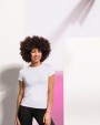 T-shirt personnalisable SKINNIFIT T-shirt femme col rond Feel Good