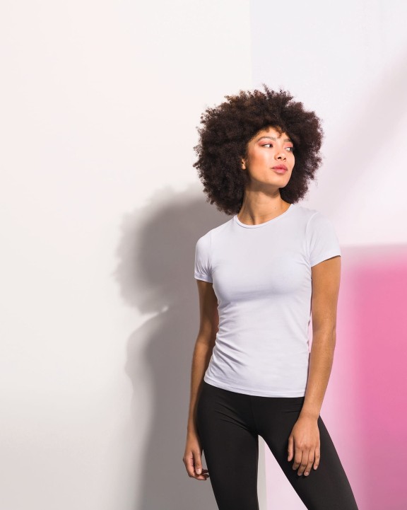 SKINNIFIT Women's Feel Good Stretch Crew Neck T-Shirt T-Shirt personalisierbar