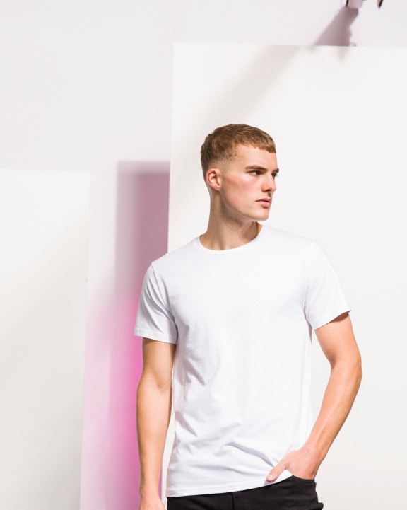 SKINNIFIT Men's Feel Good Stretch Crew Neck T-Shirt T-Shirt personalisierbar