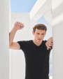 SKINNIFIT Men's Stretch Feel Good V-Neck T-Shirt T-Shirt personalisierbar