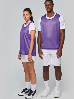 Chasuble en filet léger multisport unisexe