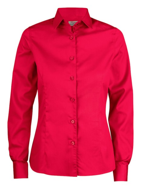 PRINTER Point 
Chemise Femmes rouge personnalisable